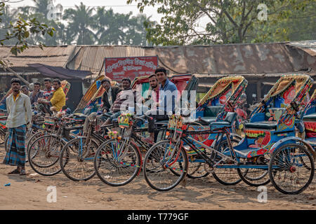 Banaripara ist ein UPAZILA von barisal District in der Abteilung der Barisal im Süden - zentrale Bangladesch. Stockfoto