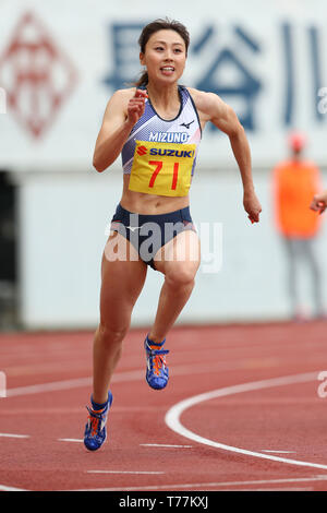 Ecopa Stadium, Shizuoka, Japan. 3. Mai, 2019. Kana Ichikawa, 3. Mai 2019 - Leichtathletik: 35th Shizuoka Internationale Treffen der Frauen 200 m bei Ecopa Stadium, Shizuoka, Japan. Credit: yohei Osada/LBA SPORT/Alamy leben Nachrichten Stockfoto