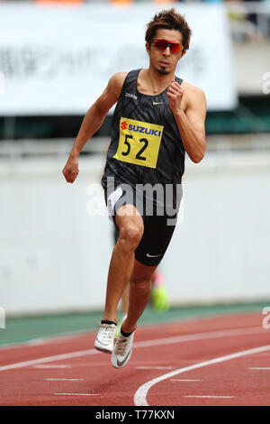 Ecopa Stadium, Shizuoka, Japan. 3. Mai, 2019. Kenji Fujimitsu, 3. Mai 2019 - Leichtathletik: 35th Shizuoka internationale Treffen für Männer 200 m bei Ecopa Stadium, Shizuoka, Japan. Credit: yohei Osada/LBA SPORT/Alamy leben Nachrichten Stockfoto