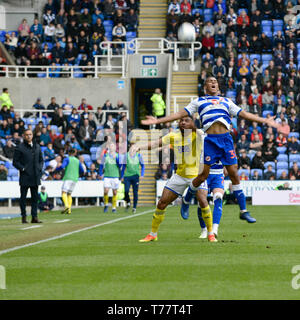 Reading, Großbritannien. 5. Mai 2019. Lesen v Birmingham David Hammant/Alamy Live News Credit: David Hammant/Alamy leben Nachrichten Stockfoto