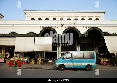 Varvakeios Markt, Athen, Griechenland Stockfoto