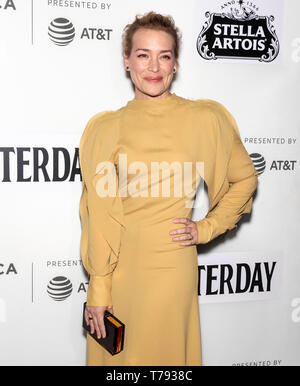 New York, NY - Mai 04, 2019: Piper Perabo besucht 'Gestern' Closing Night Gala Film während der 2019 Tribeca Film Festival in der SVA Theater Stockfoto