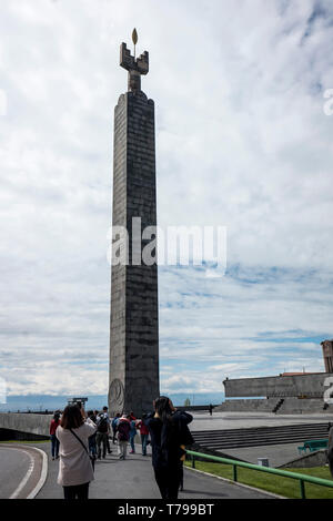 Denkmal für 50 Jahre der sowjetischen Armenien, Jerewan Stockfoto