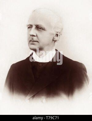 F.B. (Friedrich Brotherton) Meyer (1847 - 1929) war eine britische Baptist Pastor und Evangelist in England im Ministerium und Inner City Mission arbeiten auf beiden Seiten des Atlantiks beteiligt. Meyer zahlreiche Bücher und Artikel verfasst, und war ein Freund der amerikanischen Evangelisten D.L. Moody und A.C. Dixon. Stockfoto