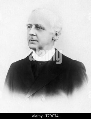 F.B. (Friedrich Brotherton) Meyer (1847 - 1929) war eine britische Baptist Pastor und Evangelist in England im Ministerium und Inner City Mission arbeiten auf beiden Seiten des Atlantiks beteiligt. Meyer zahlreiche Bücher und Artikel verfasst, und war ein Freund der amerikanischen Evangelisten D.L. Moody und A.C. Dixon. Stockfoto