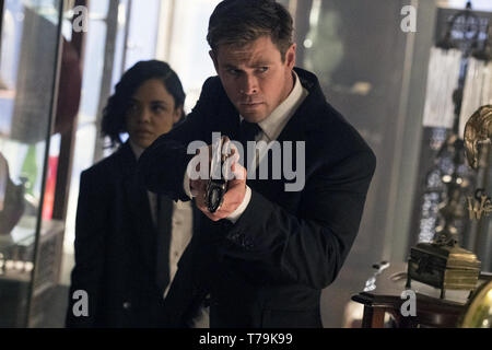 Men in Black: Internationale (stilisiert als MIB: International) ist eine bevorstehende amerikanische Science Fiction action Comedy Film von F. Gary Gray geleitet und von Art Marcum, Matt Holloway geschrieben. Dieses Foto ist nur für den redaktionellen Gebrauch bestimmt und unterliegen dem Copyright der Film Company und/oder der bezeichneten Fotograf durch den Film oder die Produktion Firma zugewiesen. Stockfoto