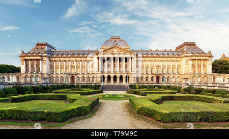 Belgische königliche Palast in Brüssel Stockfoto