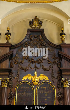 Pfarrkirche St. Maria, Abchurch Abchurch Lane, London Stockfoto