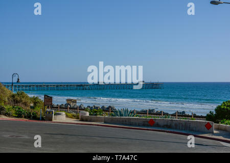 Linda Lane Park usa California Orange County Blau und Grün Stockfoto