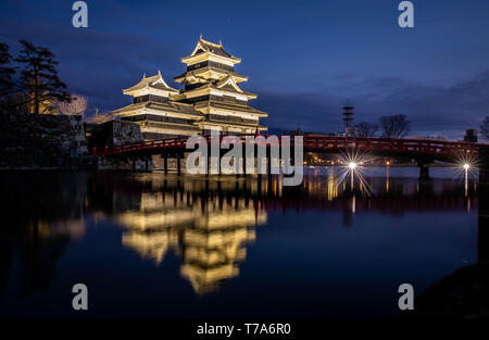 Matsumoto Japanese Castle Stockfoto