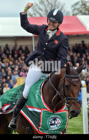 Schweinchen Französisch Gewinner der 2019 Badminton Pferd Tests Mai 2019 Großbritannien Stockfoto