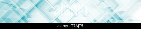 Abstrakt Blau Architektur 3D-Rendering Stockfoto