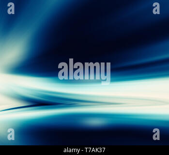 Zimmer Reflexionen Bewegungsunschärfe futuristischen Hintergrund Stockfoto