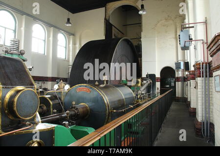 Ellenroad Engine House Steam Museum Rochdale Lancashire, Großbritannien Stockfoto