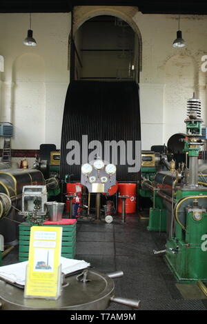 Ellenroad Engine House Steam Museum Rochdale Lancashire, Großbritannien Stockfoto