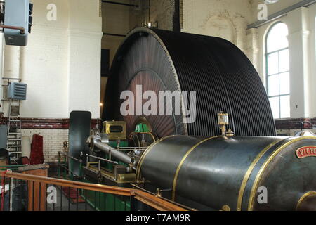 Ellenroad Engine House Steam Museum Rochdale Lancashire, Großbritannien Stockfoto