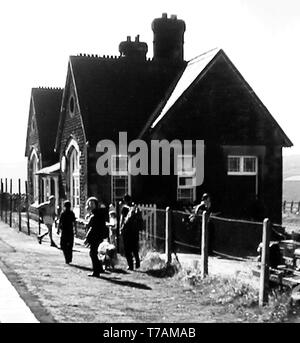 Dent Bahnhof in 1976 Stockfoto