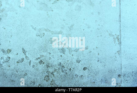 Betonwand. Textur des alten Betonwand für Hintergrund, Farben in Blau Stockfoto
