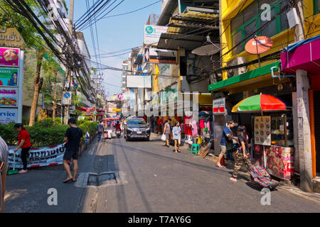 Soi Phetchaburi 19, Ratchathewi, Bangkok, Thailand Stockfoto