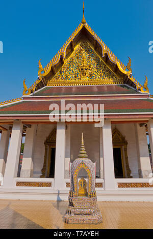 Ordination Halle, Mittwoch Buddha Tempel, Wat Saket, Pom Präp Sattru Phai district, Bangkok, Thailand Stockfoto