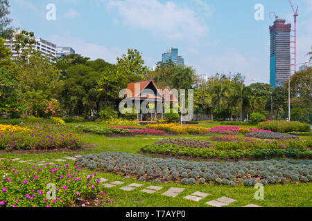 Lumphini Park, Pathum Wan district, Bangkok, Thailand Stockfoto