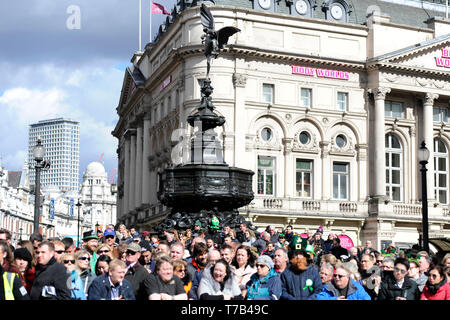 St Patricks Day Parade. London, UK, 17. März 2019 Stockfoto