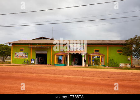 Guybraz General Store auf rupununi Rd in Lethem Guyana Südamerika Stockfoto