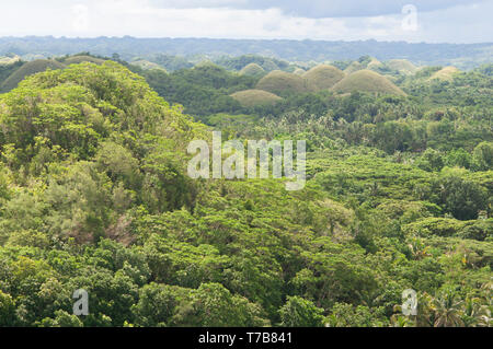 Chocolate Hills, Bohol, Philippinen, Südostasien, Asien Stockfoto