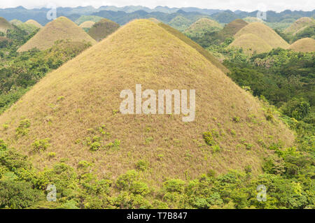 Chocolate Hills, Bohol, Philippinen, Südostasien, Asien Stockfoto