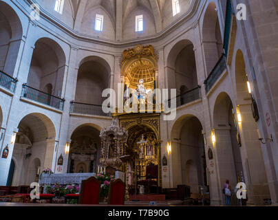 Iglesia Concatedral de San Nicolás de Bari. Alicante. Comunidad Valenciana. España Stockfoto