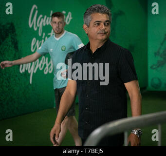 Split, Brasilien. 05 Mai, 2019. SC-Split - 05/05/2019 - Brasilien eine 2019 Chapecoense X Atlético PR-Ney Franco, Chapecoense Trainer, während eines Spiels an die Cond Arena für die brasilianische Meisterschaft ein 2019 Foto: Matheus Sebenello/AGIF AGIF/Alamy Credit: Live-Nachrichten Stockfoto