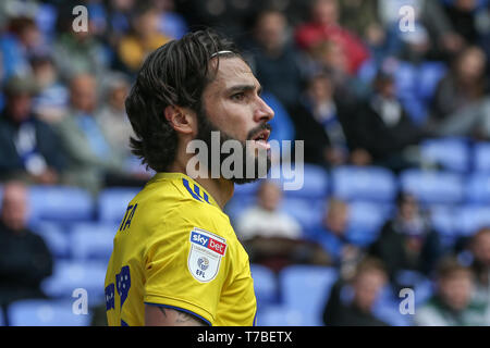 Reading, Großbritannien. 5. Mai 2019. Sky Bet Meisterschaft, Lesen vs Birmingham City; Jota (23) von Birmingham Credit: Matt O'Connor/News Bilder, Englische Fußball-Liga Bilder unterliegen DataCo Lizenz Credit: Aktuelles Bilder/Alamy leben Nachrichten Stockfoto