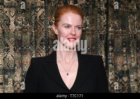 Opening Night Party für König Lear gehalten an der Bowery Hotel - Ankünfte. Mit: Aisling O'Sullivan Wo: New York, New York, United States Wenn: 05 Apr 2019 Credit: Joseph Marzullo/WENN.com Stockfoto