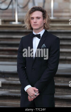 "Unser Planet" Weltpremiere statt am Natural History Museum - Ankunft mit: Dougie Poynter Wo: London, Vereinigtes Königreich, wenn: 04 Apr 2019 Credit: WENN.com Stockfoto