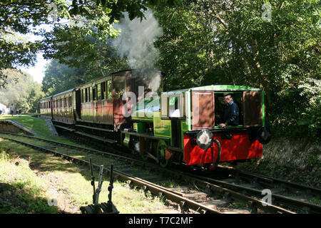 Tanfield Railway, County Durham, UK, September 2009, Blick auf die historische Tanfield Railway Stockfoto