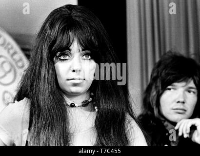 Shocking Blue, Amsterdam Schiphol Flughafen Schiphol, Niederlande - 1970, (Foto Gijsbert Hanekroot) Stockfoto