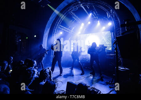 Niederlande, Tilburg - 13. April 2019. Die Niederländischen metal band Dodekaeder führt ein Live Konzert während der niederländischen Metal Festival Roadburn Festival 2019 in Tilburg. (Foto: Gonzales Foto - Peter Troest). Stockfoto