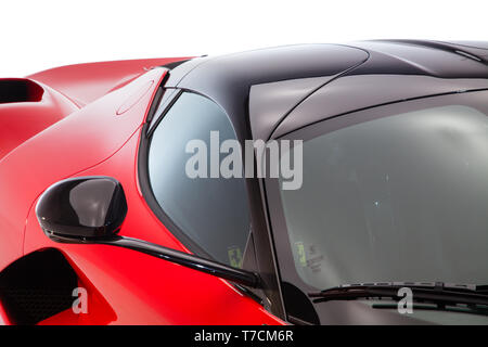 Roten Ferrari La Ferrari Stockfoto
