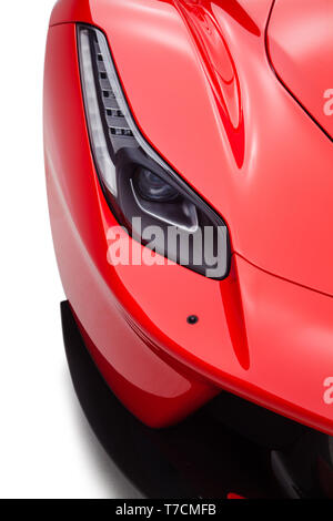 Roten Ferrari La Ferrari Stockfoto