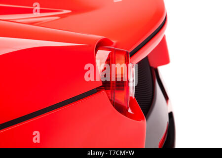 Roten Ferrari La Ferrari Stockfoto