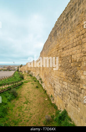 Tarquinia (Italien) - ein herrliches der Etrusker und der mittelalterlichen Stadt in der Provinz Viterbo, Region Latium. Es ist eine touristische Attraktion für viele Kirchen Stockfoto