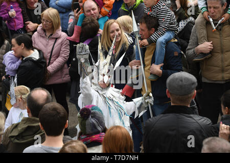 The Green Man Festival im Clun, Shropshire, England, Großbritannien 2019 Stockfoto