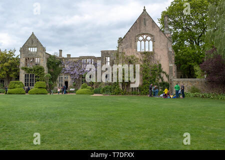 Nymans Haus und Gärten, West Sussex. Durch den National Trust verwaltet. Stockfoto