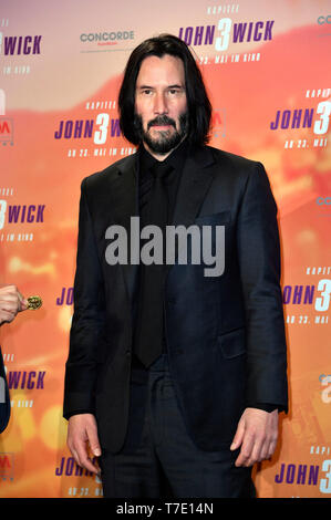 Berlin, Deutschland. 06 Mai, 2019. Keanu Reeves die Teilnahme an der 'John Wick: Kapitel 3 - parabellum "Fotoshooting im Hotel de Rome am 6. Mai 2019 in Berlin, Deutschland. Credit: Geisler-Fotopress GmbH/Alamy leben Nachrichten Stockfoto