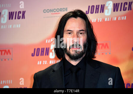 Berlin, Deutschland. 06 Mai, 2019. Keanu Reeves die Teilnahme an der 'John Wick: Kapitel 3 - parabellum "Fotoshooting im Hotel de Rome am 6. Mai 2019 in Berlin, Deutschland. Credit: Geisler-Fotopress GmbH/Alamy leben Nachrichten Stockfoto