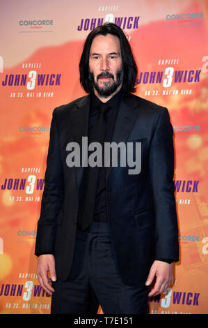 Berlin, Deutschland. 06 Mai, 2019. Keanu Reeves die Teilnahme an der 'John Wick: Kapitel 3 - parabellum "Fotoshooting im Hotel de Rome am 6. Mai 2019 in Berlin, Deutschland. Credit: Geisler-Fotopress GmbH/Alamy leben Nachrichten Stockfoto