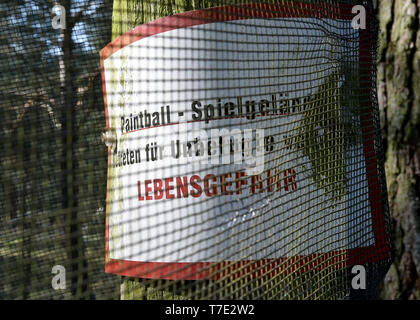 Protzel Ot Harnekop, Deutschland. 06 Apr, 2019. 06.04.2019, Brandenburg, protzel Ot Harnekop:. Foto: Bernd Settnik/dpa-Zentralbild/ZB | Verwendung weltweit/dpa/Alamy leben Nachrichten Stockfoto