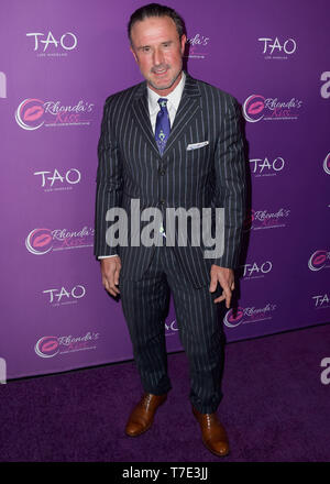 Hollywood, Vereinigte Staaten. 06 Mai, 2019. HOLLYWOOD, LOS ANGELES, Kalifornien, USA - Mai 06: David Arquette kommt an rhonda's Glück Gala Kuss auf TAO am 6. Mai 2019 in Hollywood, Los Angeles, Kalifornien, Vereinigte Staaten. (Quelle: Bild Presse Agentur/Alamy leben Nachrichten Stockfoto