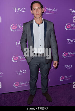 Hollywood, Vereinigte Staaten. 06 Mai, 2019. HOLLYWOOD, LOS ANGELES, Kalifornien, USA - 06.Mai: Darren Weiss kommt an rhonda's Glück Gala Kuss auf TAO am 6. Mai 2019 in Hollywood, Los Angeles, Kalifornien, Vereinigte Staaten. (Quelle: Bild Presse Agentur/Alamy leben Nachrichten Stockfoto