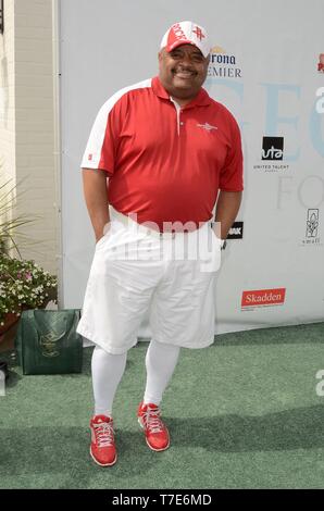 Burbank, CA. 6. Mai, 2019. Roland Martin anwesend für George Lopez Golfturnier, Lakeside Golf Club, Burbank, CA Mai 6, 2019. Credit: Priscilla Grant/Everett Collection/Alamy leben Nachrichten Stockfoto